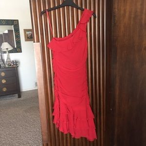 Red Salsa Dress from Express